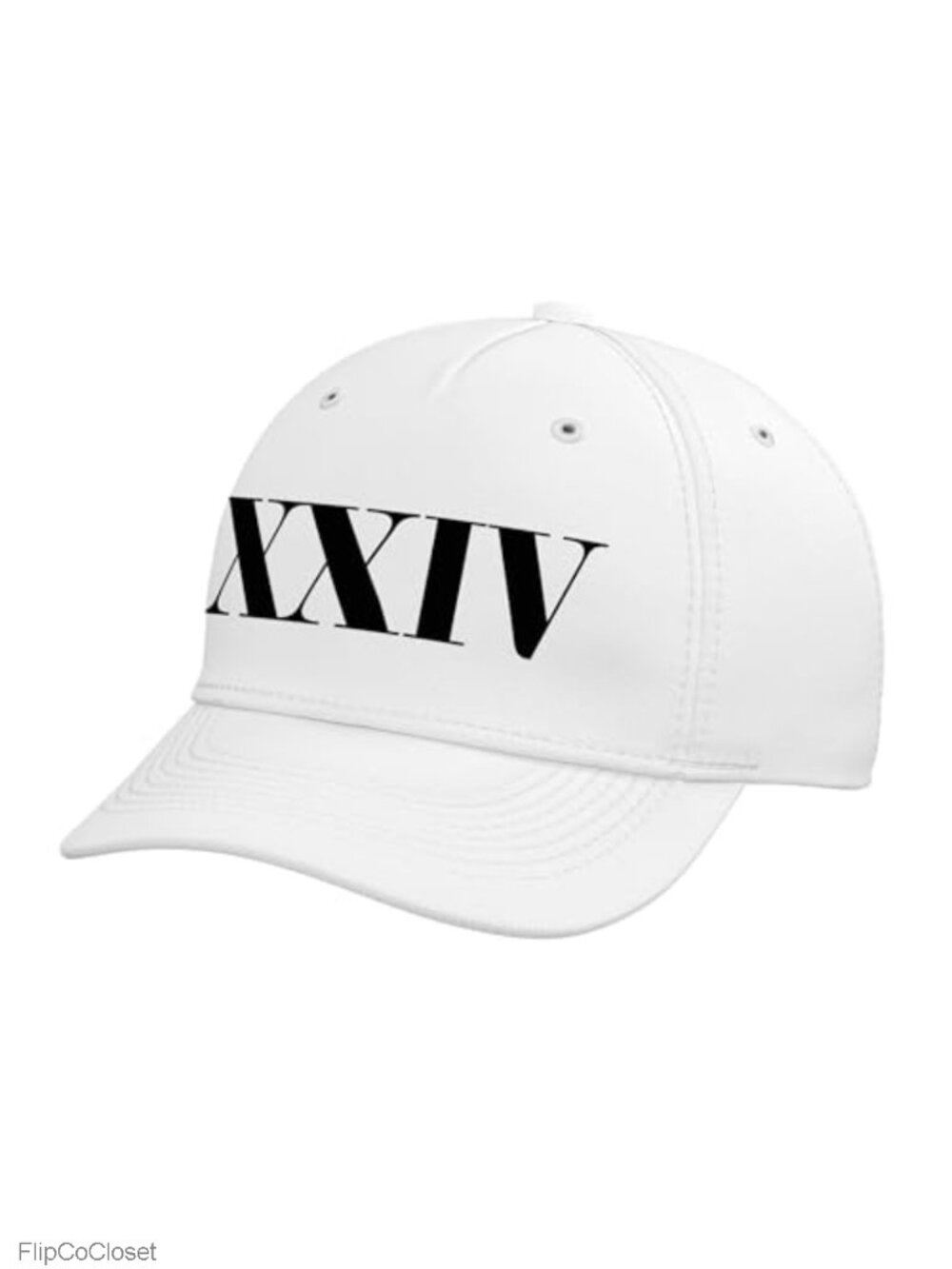 Roman Numeral 24 Baseball Cap Adjustable Cotton Birthday Hat